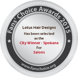 Lotus Hair Designs - Award Winner Badge
