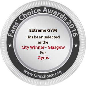 Extreme GYM - Award Winner Badge