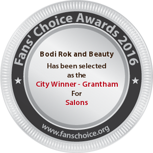 Bodi Rok and Beauty - Award Winner Badge
