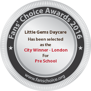 Little Gems Daycare - Award Winner Badge