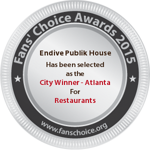 Endive Publik House - Award Winner Badge