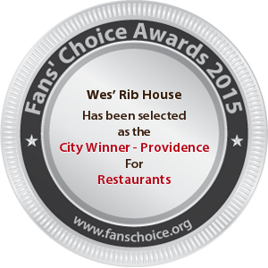 Wes’ Rib House - Award Winner Badge