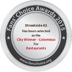 Streetside 62 - Award Winner Badge