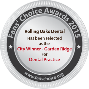 Rolling Oaks Dental - Award Winner Badge