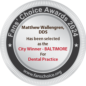 Matthew Wallengren, DDS - Award Winner Badge