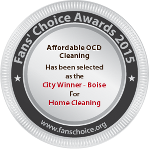 Affordable OCD Cleaning - Award Winner Badge