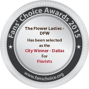 The Flower Ladies – DFW - Award Winner Badge