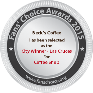 Beck’s Coffee - Award Winner Badge