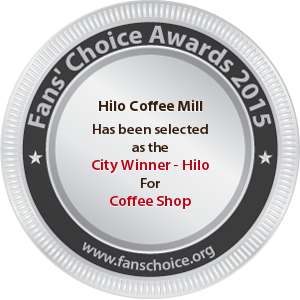 Hilo Coffee Mill - Award Winner Badge