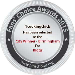 1cookingchick - Award Winner Badge