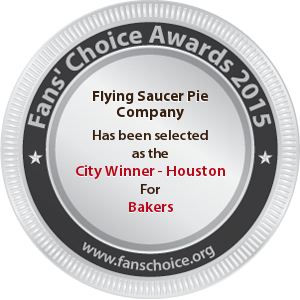 Flying Saucer Pie Company - Award Winner Badge