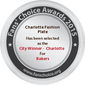 Charlotte Fashion Plate - Award Winner Badge