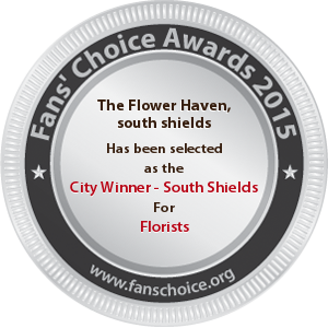 The Flower Haven, south shields - Award Winner Badge