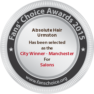 Absolute Hair Urmston - Award Winner Badge