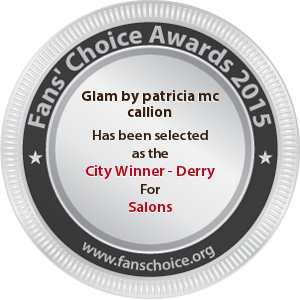 Glam by patricia mc callion - Award Winner Badge
