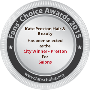 Kate Preston Hair & Beauty - Award Winner Badge