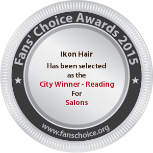 Ikon Hair - Award Winner Badge