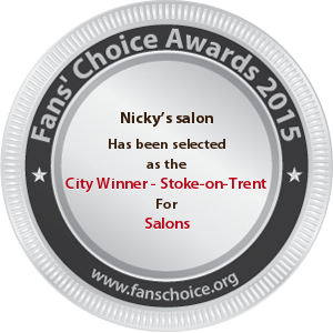 Nicky’s salon - Award Winner Badge