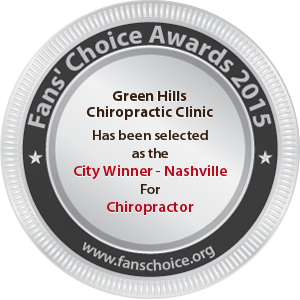 Green Hills Chiropractic Clinic - Award Winner Badge