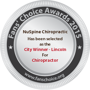 NuSpine Chiropractic - Award Winner Badge