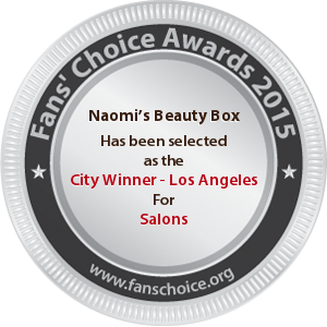 Naomi’s Beauty Box - Award Winner Badge