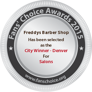 Freddys Barber Shop - Award Winner Badge