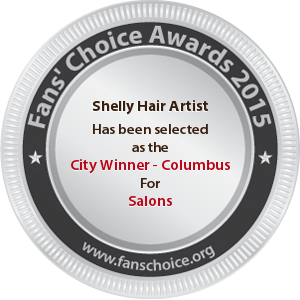 Shelly Hair Artist - Award Winner Badge