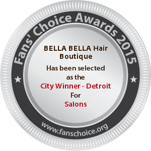 BELLA BELLA Hair Boutique - Award Winner Badge