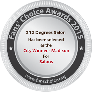 212 Degrees Salon - Award Winner Badge