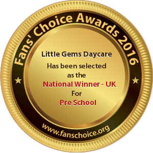 Little Gems Daycare - Award Winner Badge