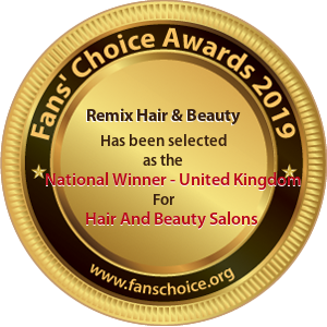 Remix Hair & Beauty - Award Winner Badge
