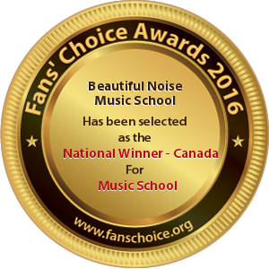 Beautiful Noise Music School - Award Winner Badge