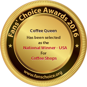 Coffee Queen - Award Winner Badge