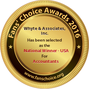 Whyte & Associates, Inc. - Award Winner Badge