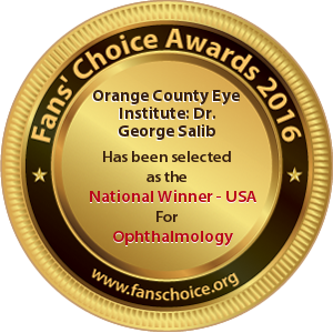 Orange County Eye Institute - Award Winner Badge