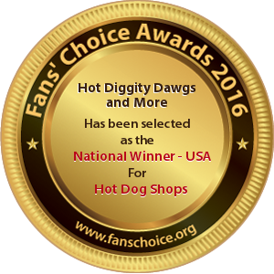Hot Diggity Dawgs and More - Award Winner Badge