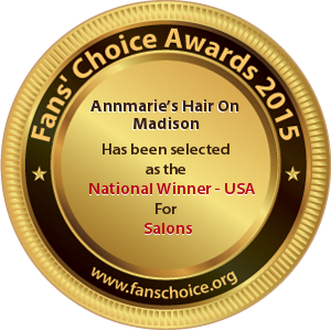 Annmarie’s Hair On Madison - Award Winner Badge