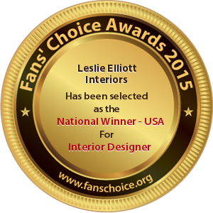 Leslie Elliott Interiors - Award Winner Badge