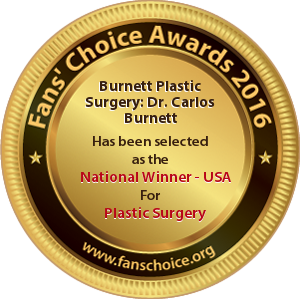 Burnett Plastic Surgery - Award Winner Badge