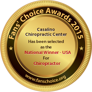 Casalino Chiropractic Center - Award Winner Badge