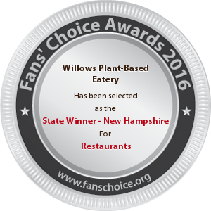 Willows Plant-Based Eatery - Award Winner Badge