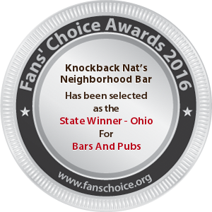 Knockback Nat’s Neighborhood Bar - Award Winner Badge