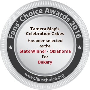 Tamera May’s Celebration Cakes - Award Winner Badge