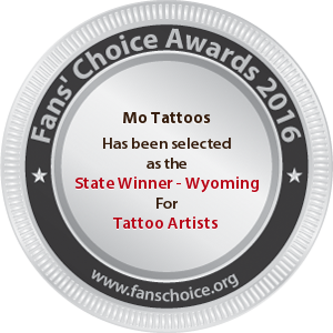 Mo Tattoos - Award Winner Badge
