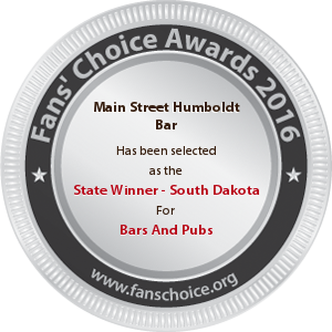 Main Street Humboldt Bar - Award Winner Badge