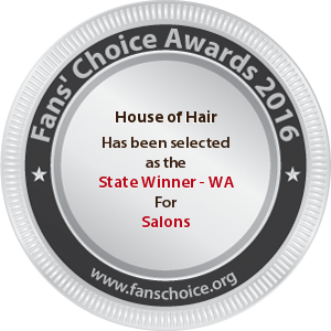 House of Hair: Geraldton - Award Winner Badge