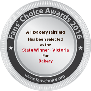 A1 bakery fairfield - Award Winner Badge