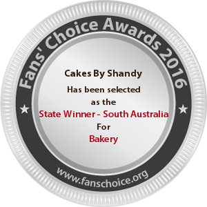 Cakes By Shandy - Award Winner Badge
