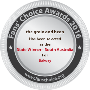 the grain and bean - Award Winner Badge