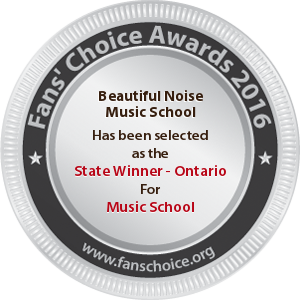 Beautiful Noise Music School - Award Winner Badge